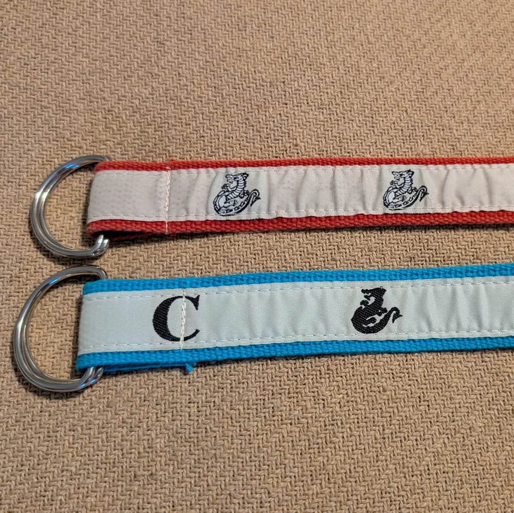 Cape Cod Belts Kids Boys D Ring Belts Bundle